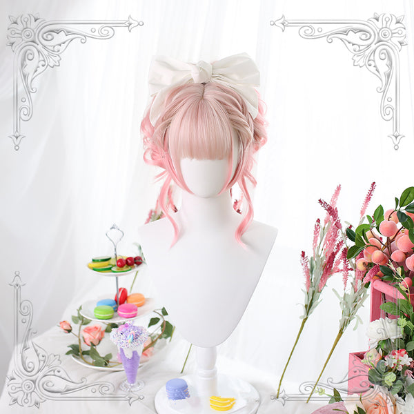 lolita sweet cute gradient wig yc23359