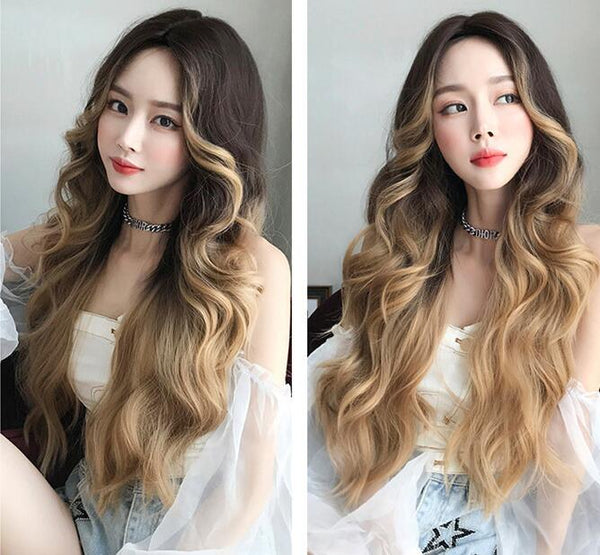 lolita cute long curly wig yc23156