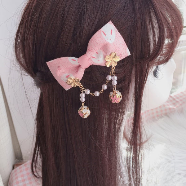 lolita Japanese style headdress hairpin yc23091