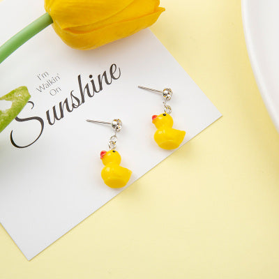 Fashion yellow earrings yc23111