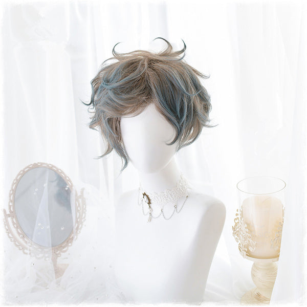 Harajuku fashion handsome short wig yc23170