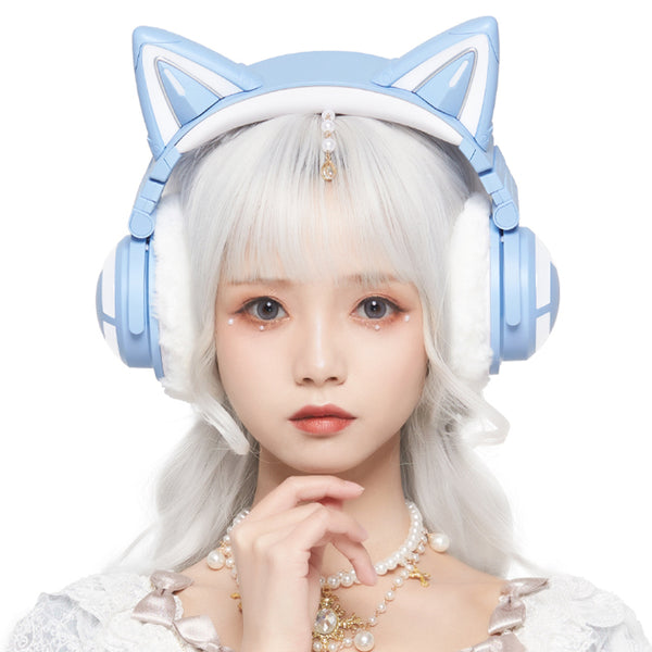 Cool style Cat Ear Wireless Bluetooth Headset yc23308