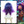Load image into Gallery viewer, League of Legends blue purple cos wig yc23413
