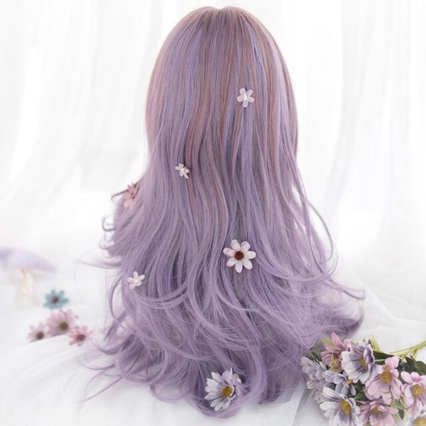 lolita fashion gradient curly wig yc23171