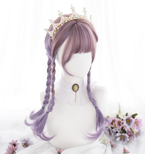 lolita fashion gradient curly wig yc23171