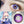 Load image into Gallery viewer, Purple contact lenses (two pieces) YC21899
