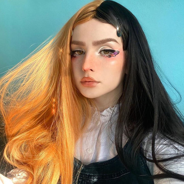 Lolita air bangs stitching wig YC21462 – anibiu