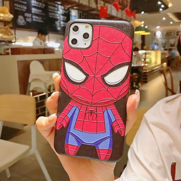 Spider-Man Batman cartoon phone case yc23330