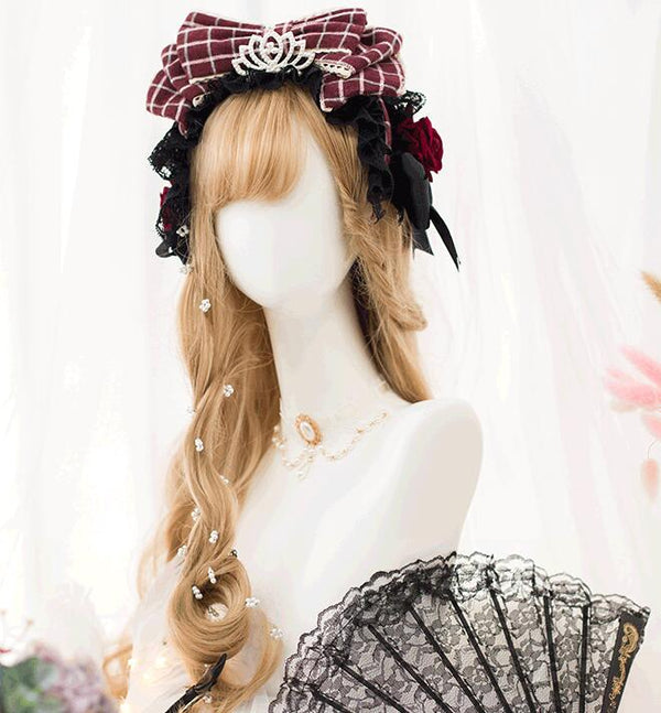 lolita cute gold long wig yc23114