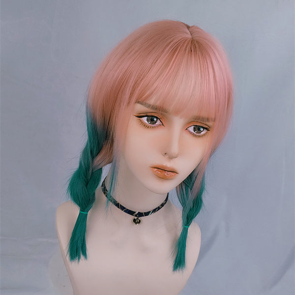lolita cute gradient straight wig yc23331
