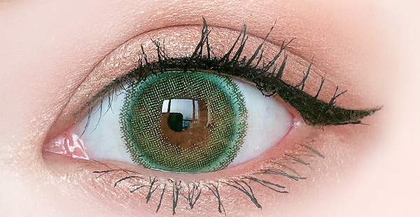 Green contact lens (Two piece)  YC21211