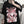 Load image into Gallery viewer, Dark cartoon pattern casual T-shirt yc23187
