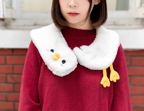 kawaii cute duck scarf yc20710