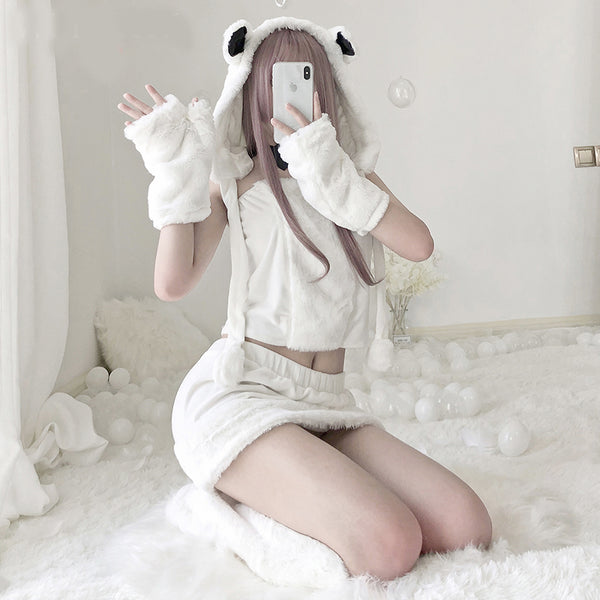 Plush panda sexy uniform yc23809