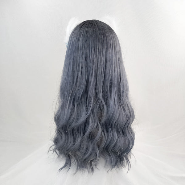 Lolita blue Curly wig YC23978