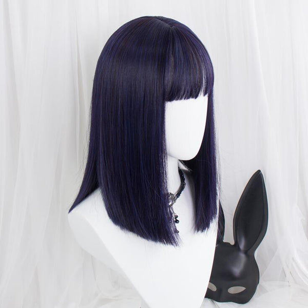 Lolita dark blue wig YC23934