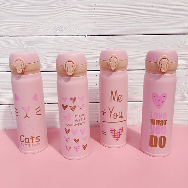 Cute Love Cat Thermos Cup yc21135