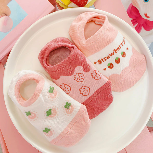 Cute sweet style summer socks yc23334