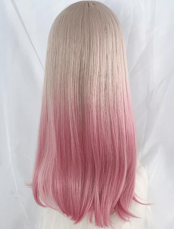 lolita fashion gradient long wig yc23656