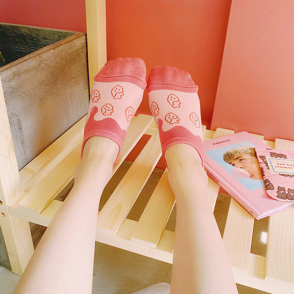 Cute sweet style summer socks yc23334