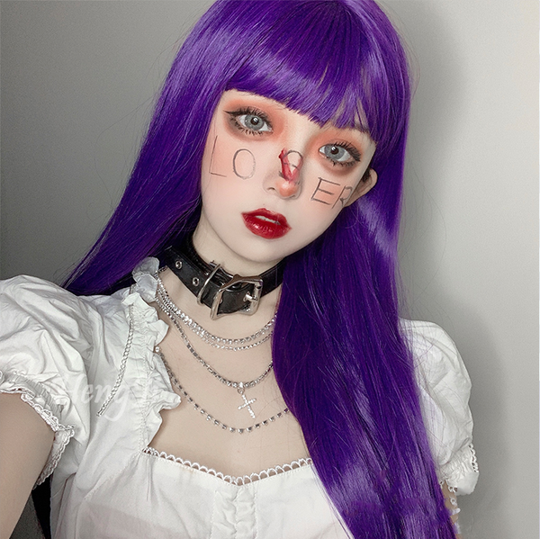 lolita purple wig yc22592
