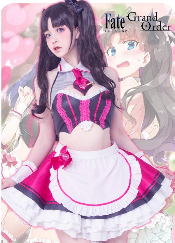 Rin Tohsaka cos maid uniform YC24074