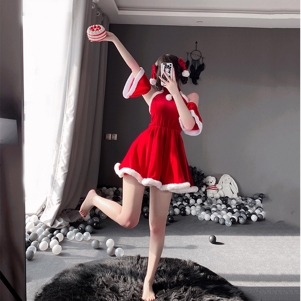 Christmas party Velvet Dress yc24792