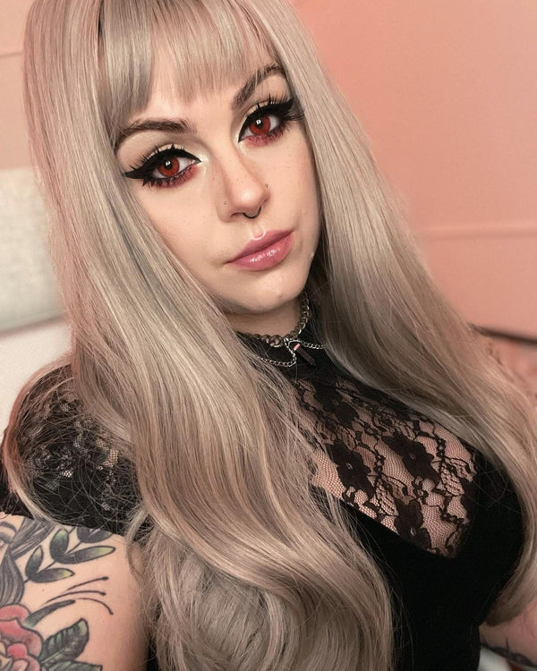 Lolita natural gray wig yc23801