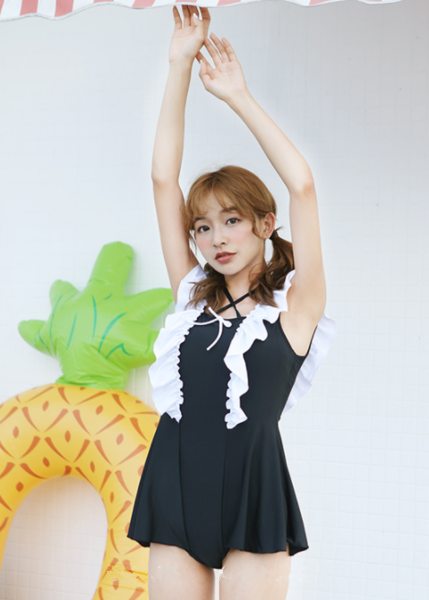 One-piece dress swimsuit        YC21333