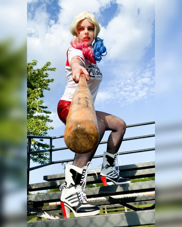 Harley Quinn cosplay costume yc22444
