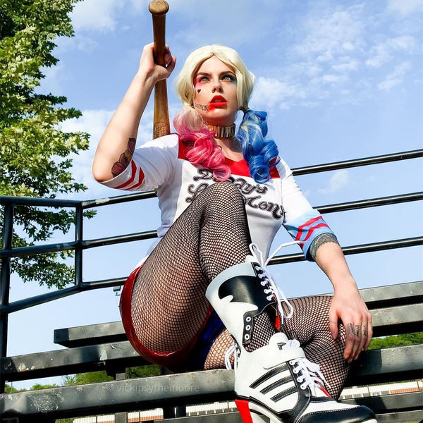 Harley Quinn cosplay costume yc22444
