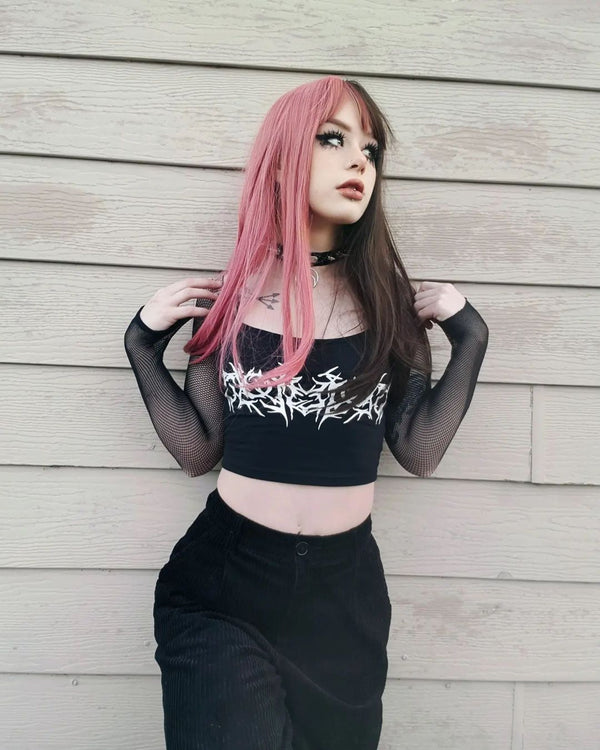 lolita pink black wig yc22626