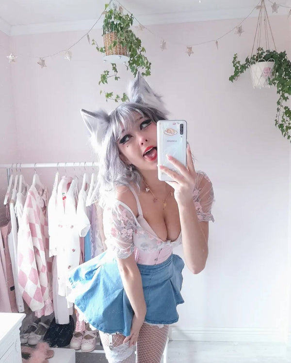 Harajuku Gradual Wig + Small Hair Bag yc20816