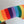 Load image into Gallery viewer, rainbow series folding fan and rainbow sleeve yc23136
