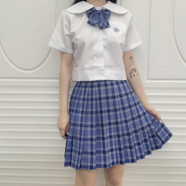 JK uniform plaid skirt yc23137