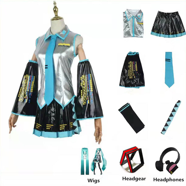 Hatsune Miku cosplay costume YC24830