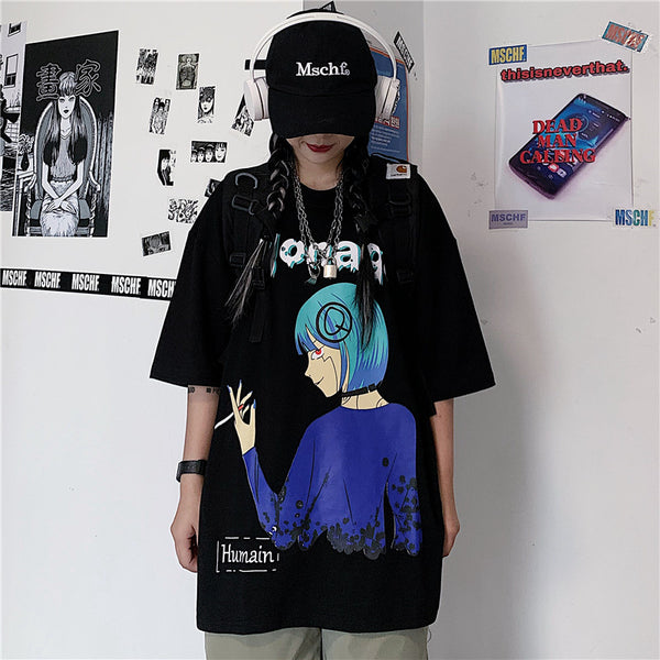 Harajuku Cool T-shirt yc23036 – anibiu