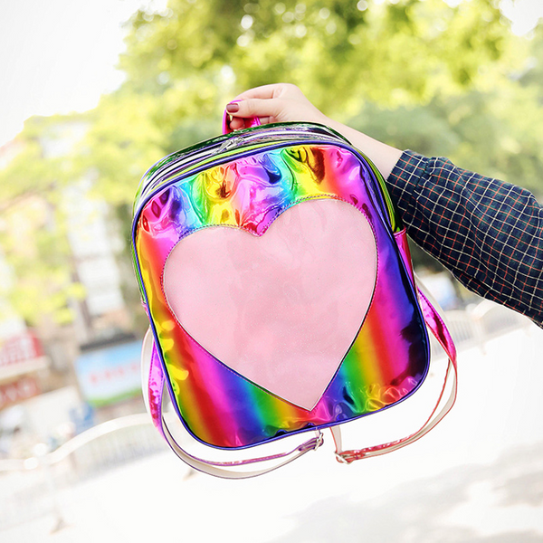 Rainbow Laser Love Backpack yc21074