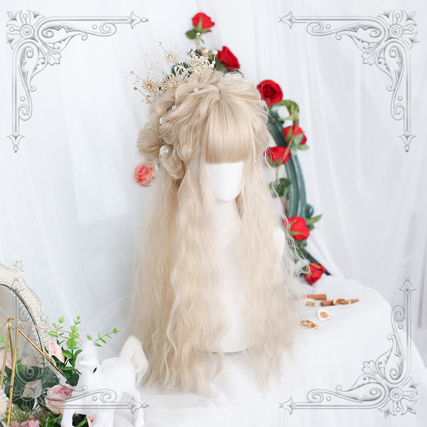 Lolita grey white wig YC23899