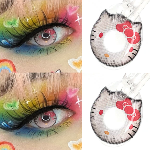 Baby Kitty Pink Colored Contact Lenses YV47130