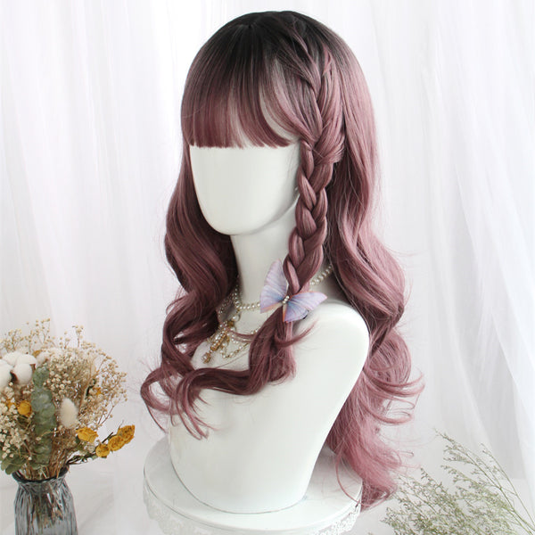 Harajuku style fashion cos gradient wig yc23298