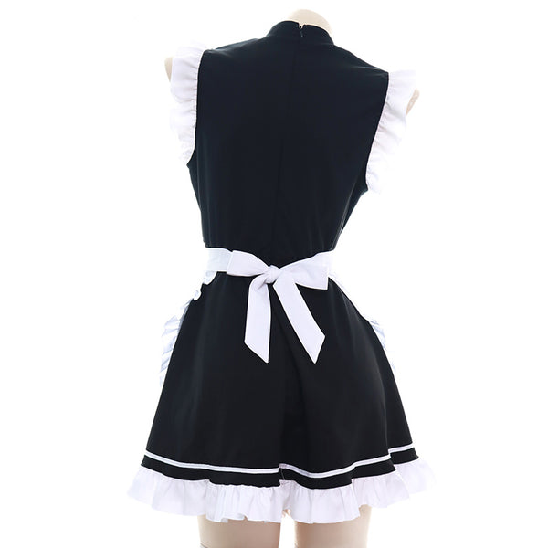 Cute bowknot home wear maid costume yc23428