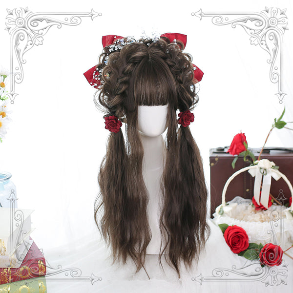 Japanese Lolita daily curly wig yc23613