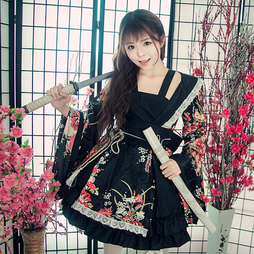 Lolita cosplay kimono maid costume yc20691
