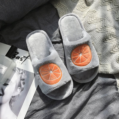 Cute fruit cotton slippers yc21048