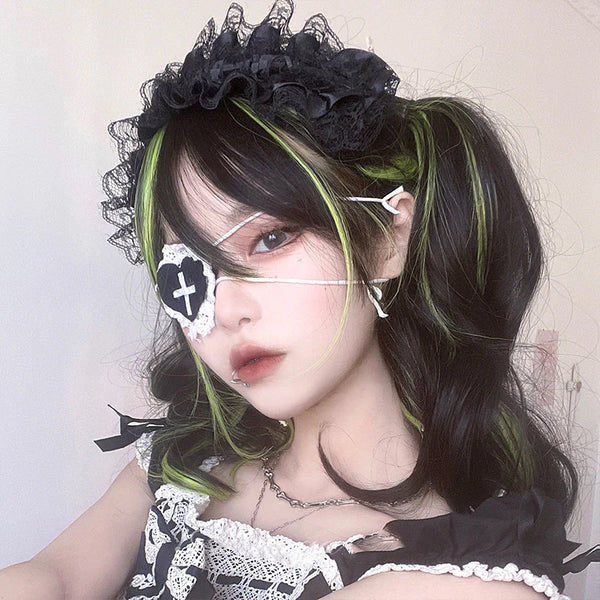 HARAJUKU GRADIENT LONG CURLY WIG YC82838