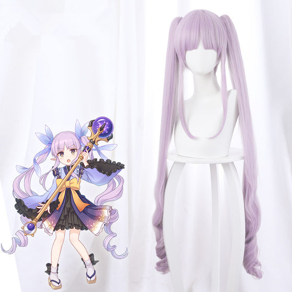 Princess Connect! Re:Dive Pink purple mixed wig yc23041