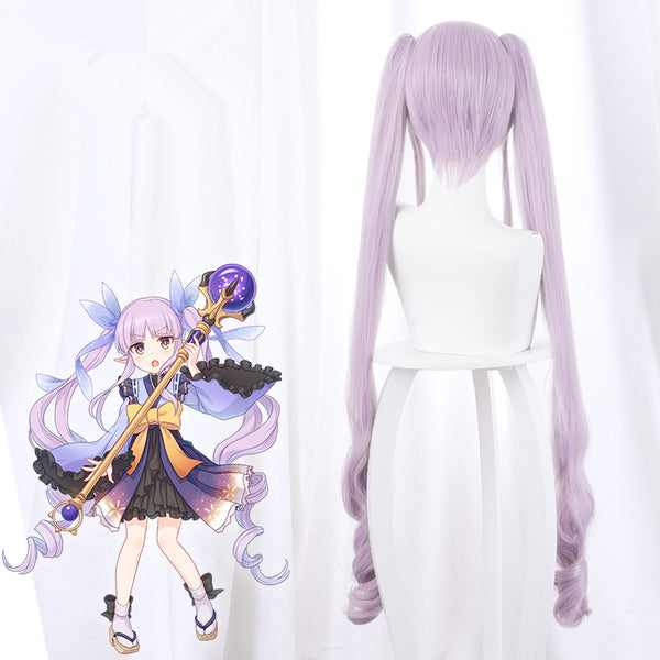 Princess Connect! Re:Dive Pink purple mixed wig yc23041