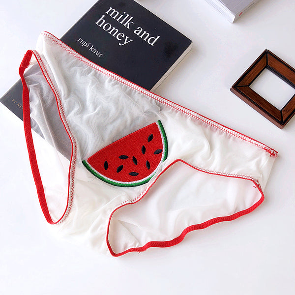 Cute fruit breathable panties yc23043