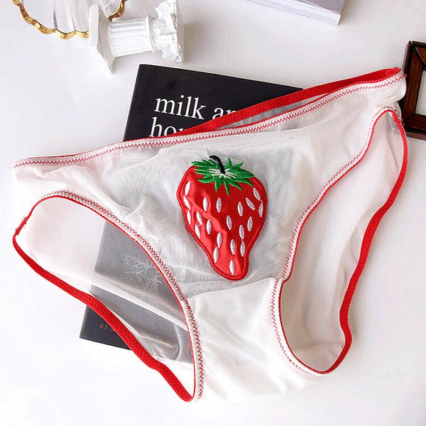 Cute fruit breathable panties yc23043